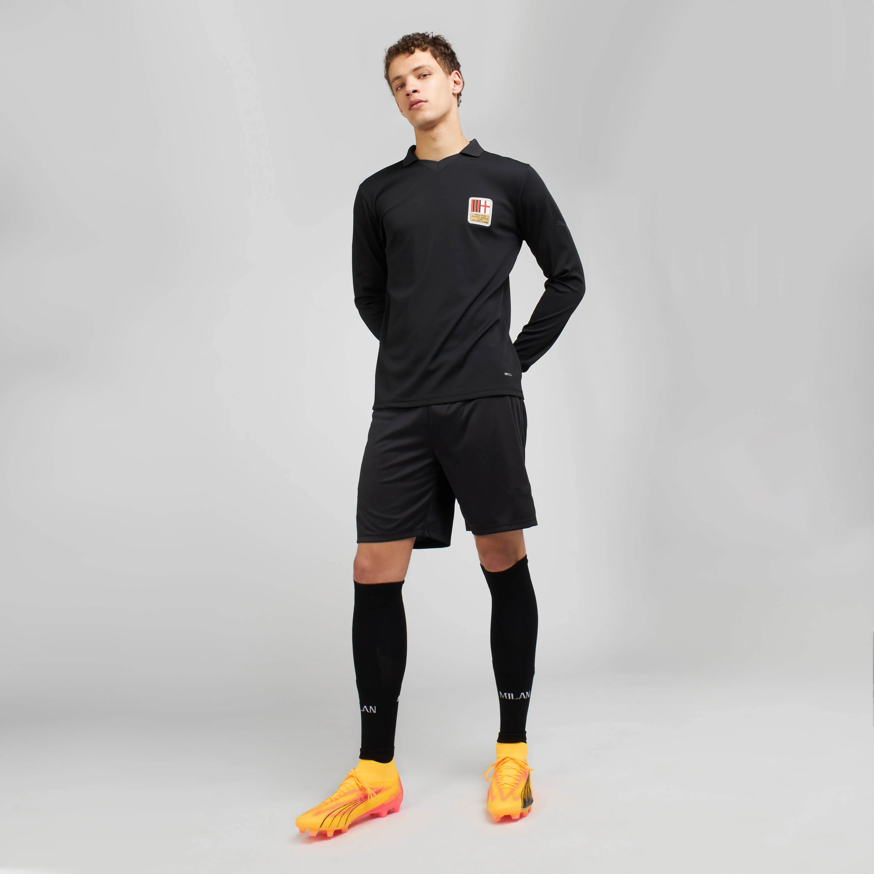 MAGLIA MILAN GARA AUTHENTIC PORTIERE 125° ANNIVERSARIO - Image 4