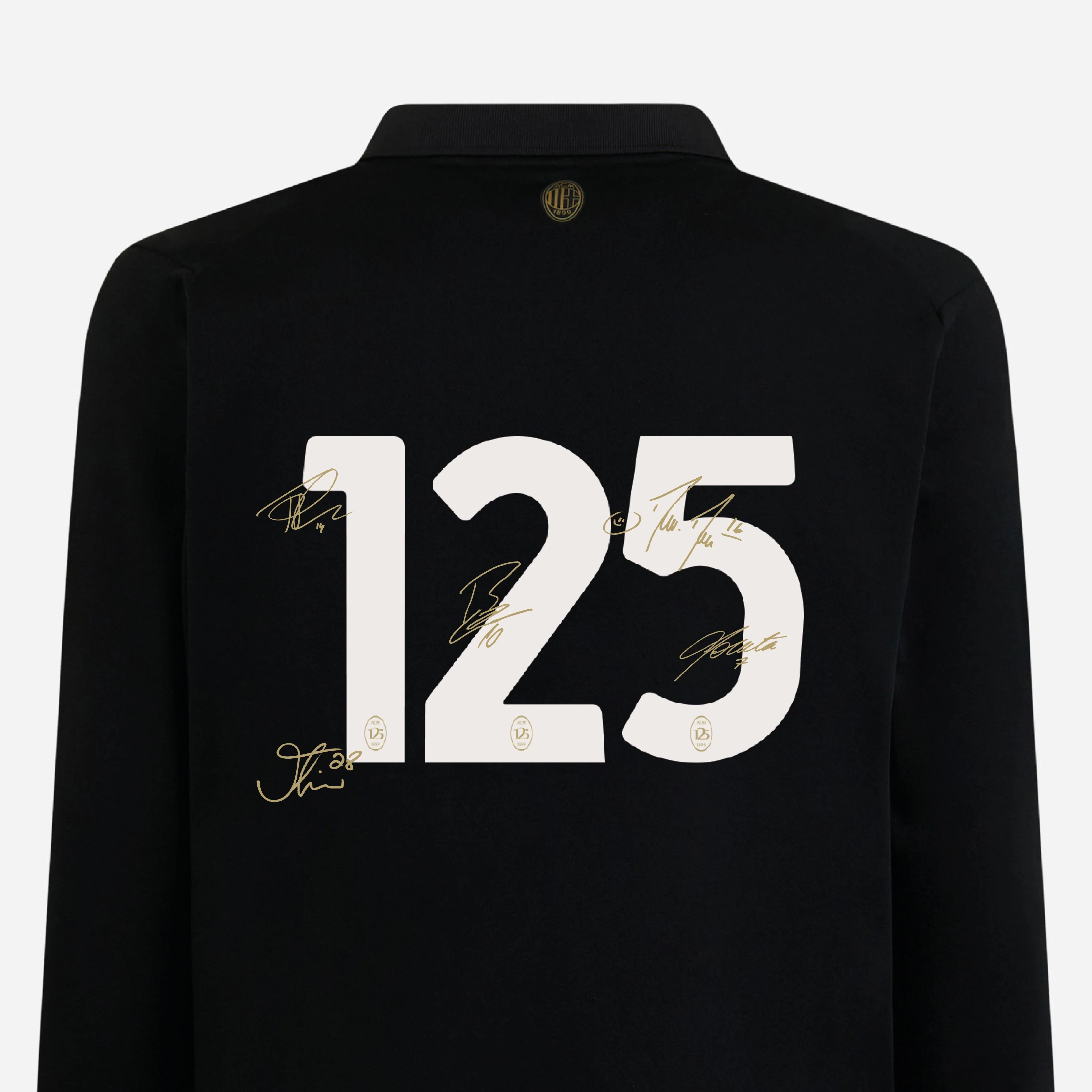 MAGLIA MILAN PORTIERE 125° ANNIVERSARIO FIRMATA - Image 3