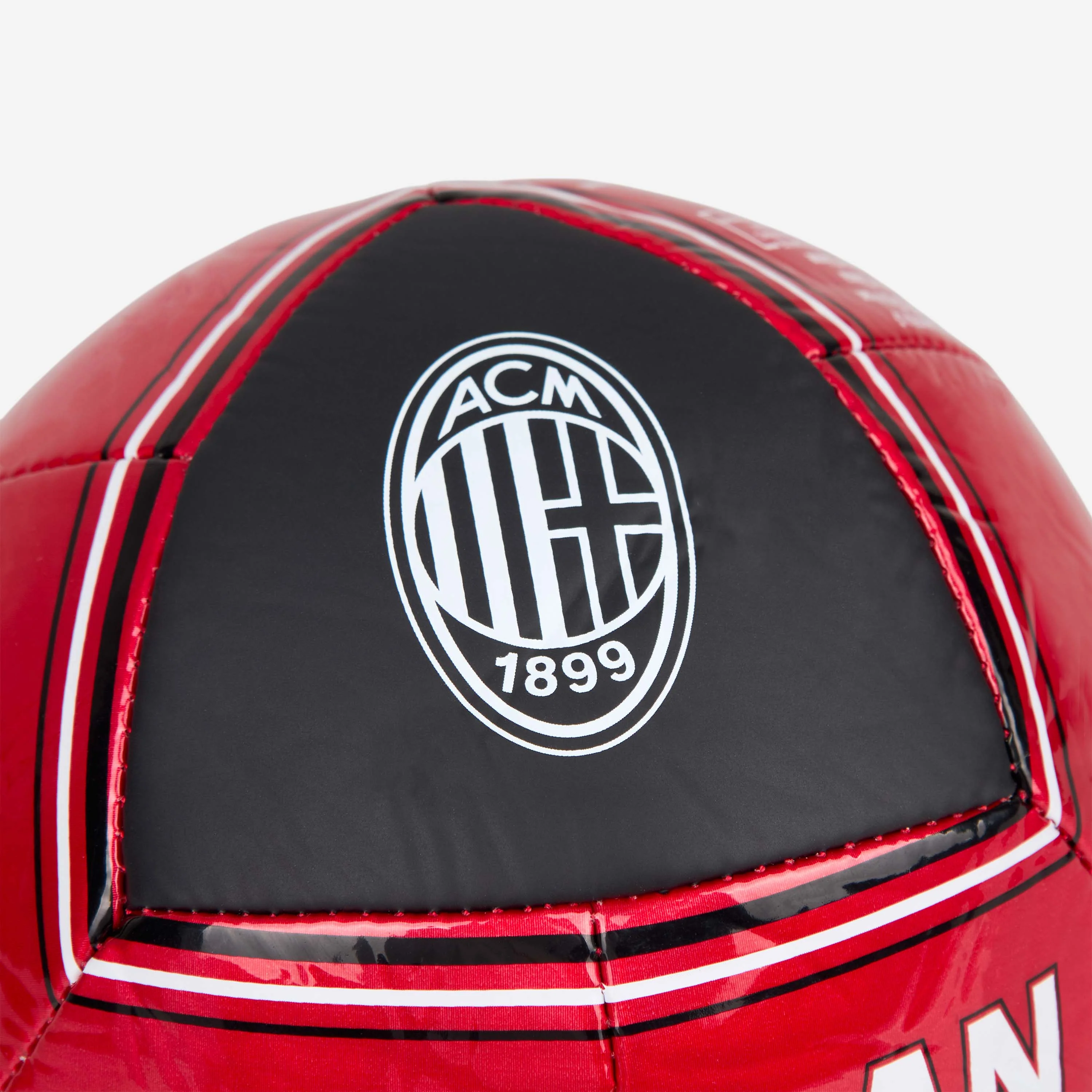 MINI PALLONE MILAN CULTURE ROSSO E NERO - Image 4