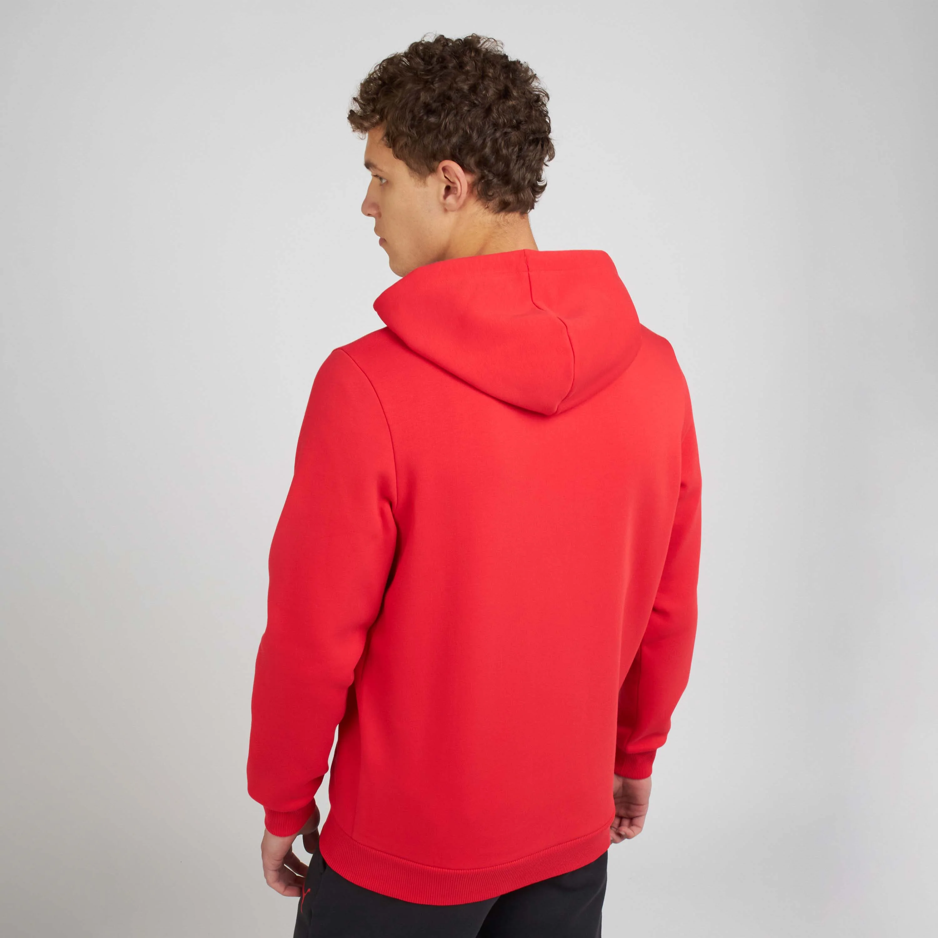 FELPA CON ZIP MILAN ESSENTIAL ROSSA - Image 5