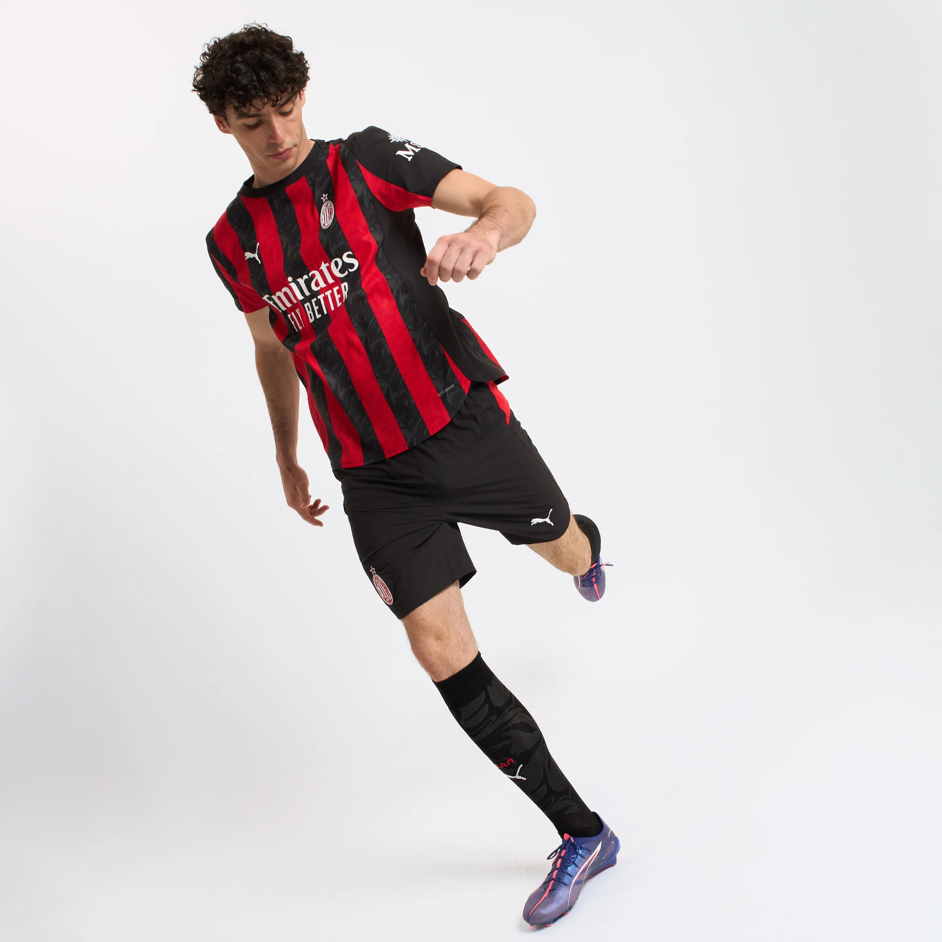 MAGLIA MILAN GARA HOME AUTHENTIC 2025/26 - Image 4