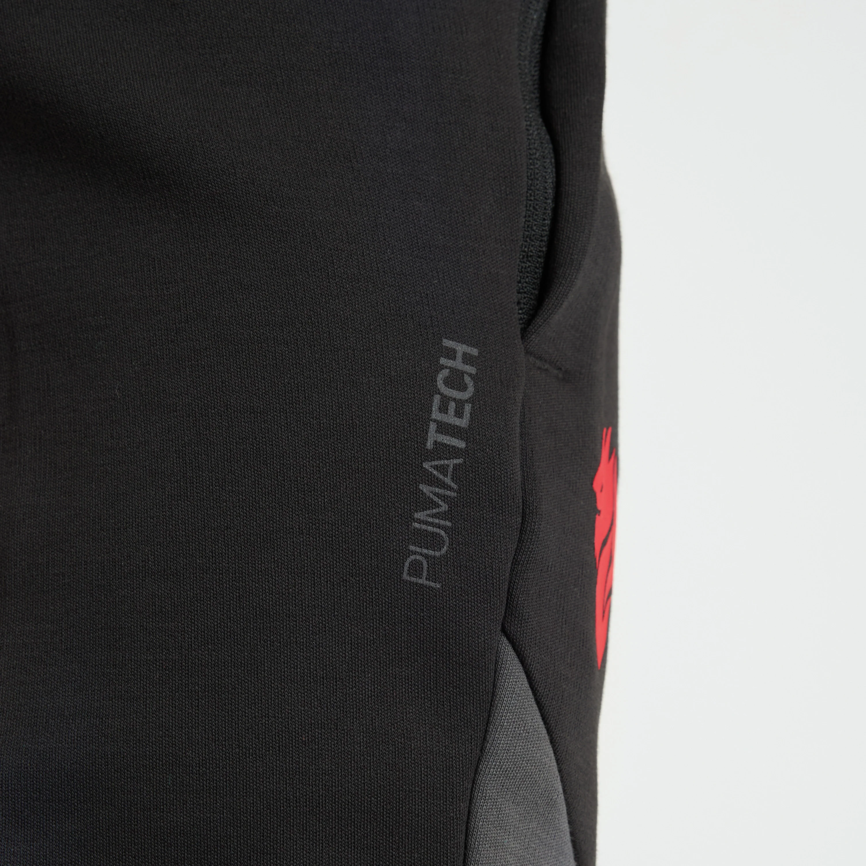 PANTALONI NERI BAMBINO MILAN PUMATECH 2025/26 CON TASCHE - Image 8