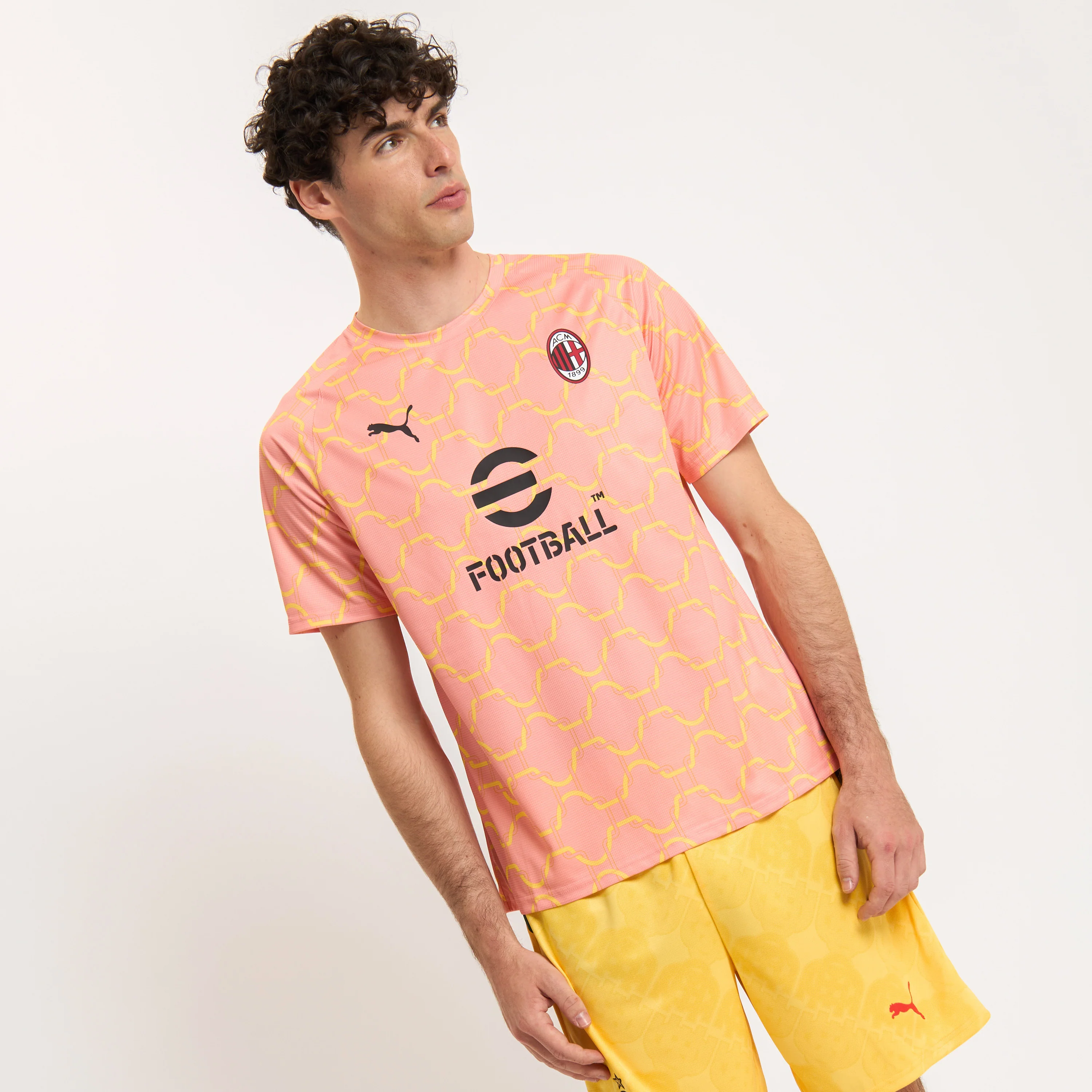 MAGLIA MILAN PREMATCH ROSA 2025/26 - Image 3