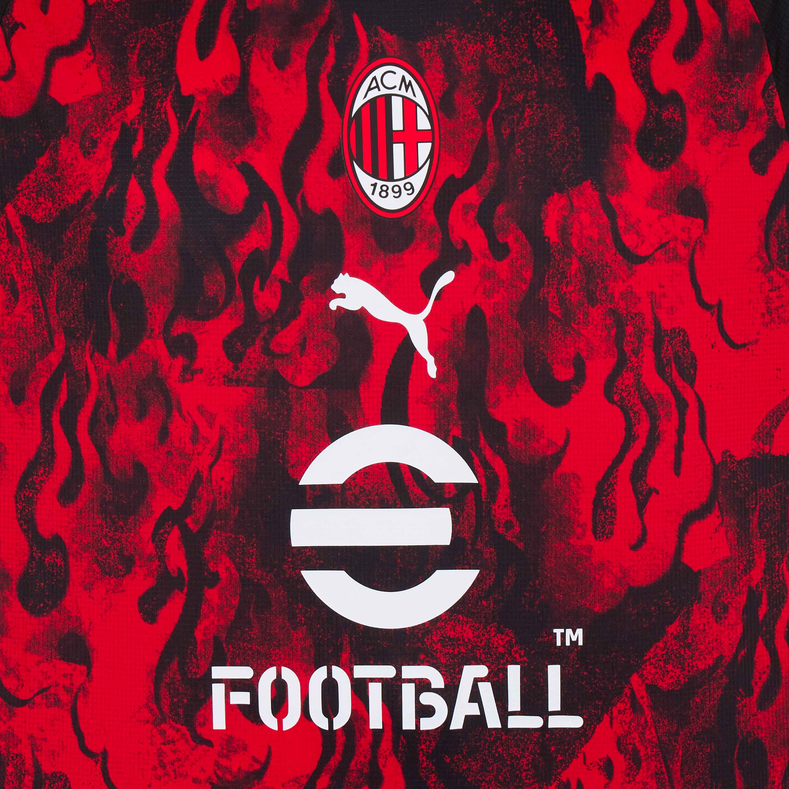 MAGLIA MILAN PREMATCH ROSSA E NERA 2025/26 - Image 2