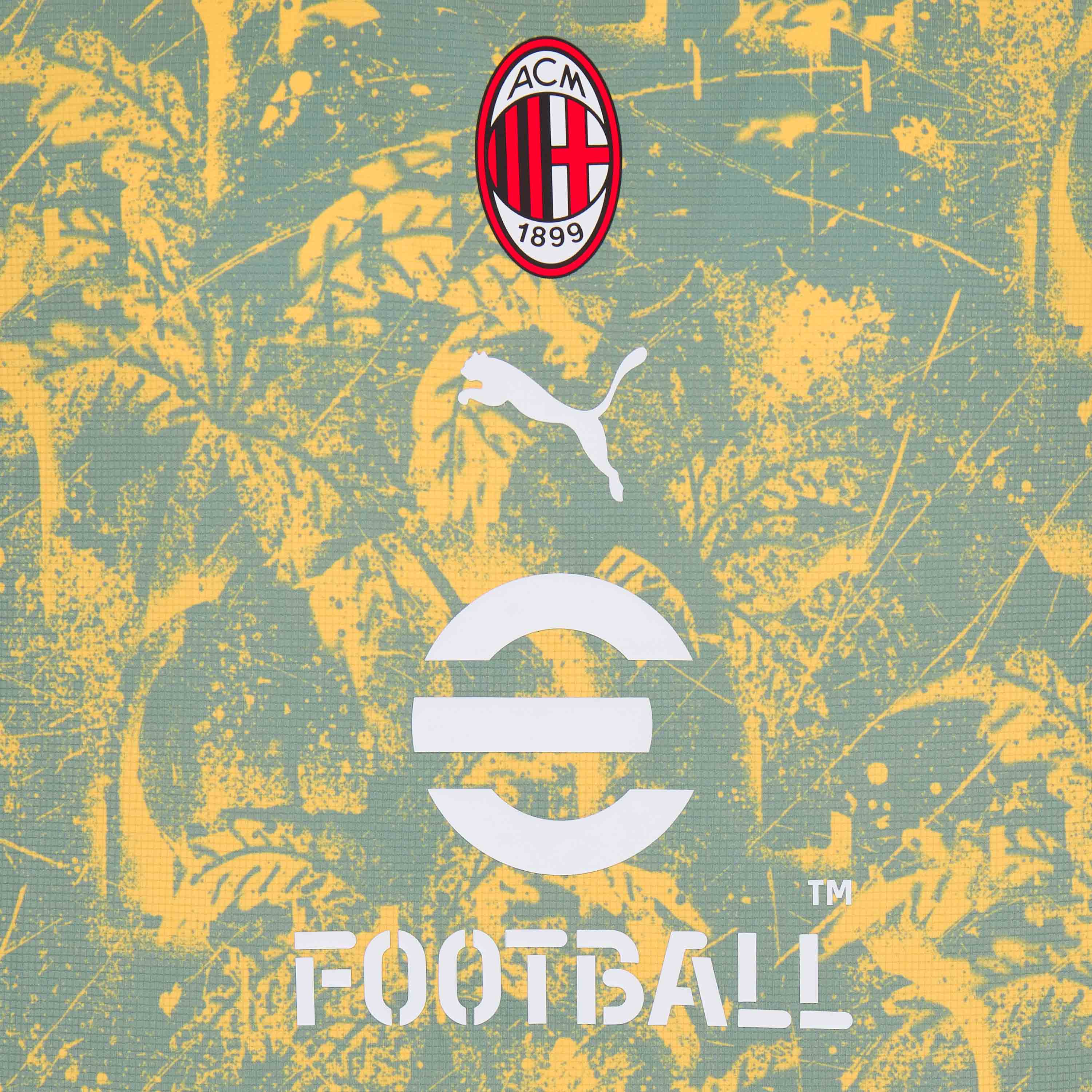 MAGLIA MILAN PREMATCH GIALLA E VERDE 2025/26 - Image 2