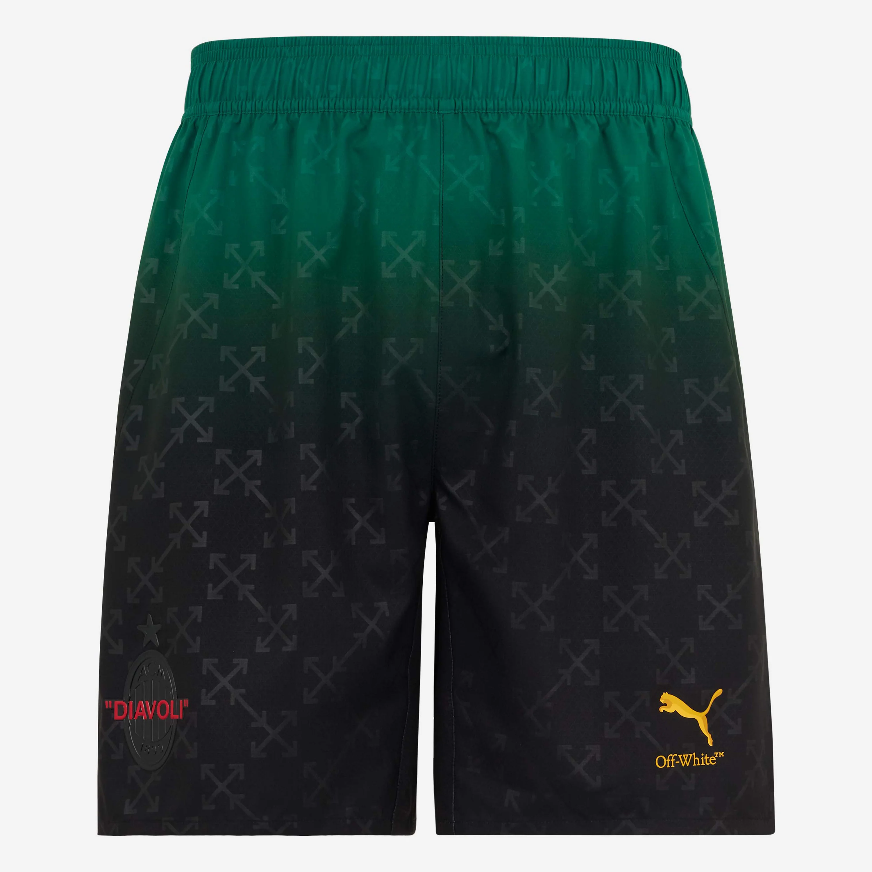 PANTALONCINI NERI PUMA X AC MILAN X OFF-WHITE™ 2024/25 - Image 8