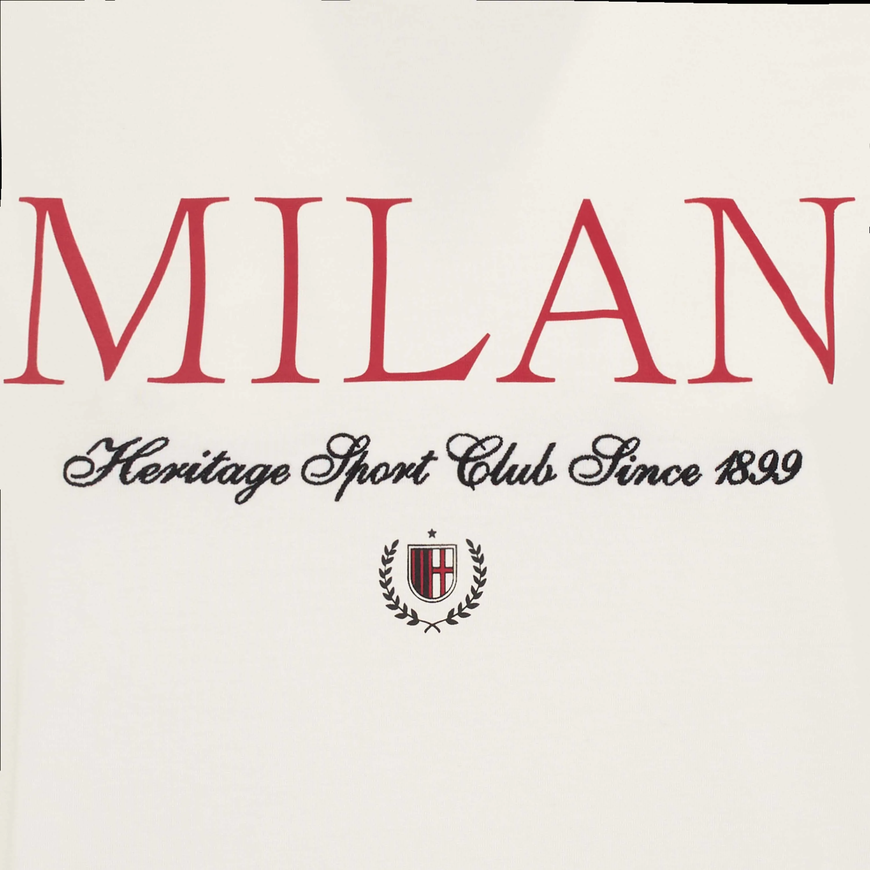 T-SHIRT MILAN BIANCA DONNA CON RICAMO - Image 7