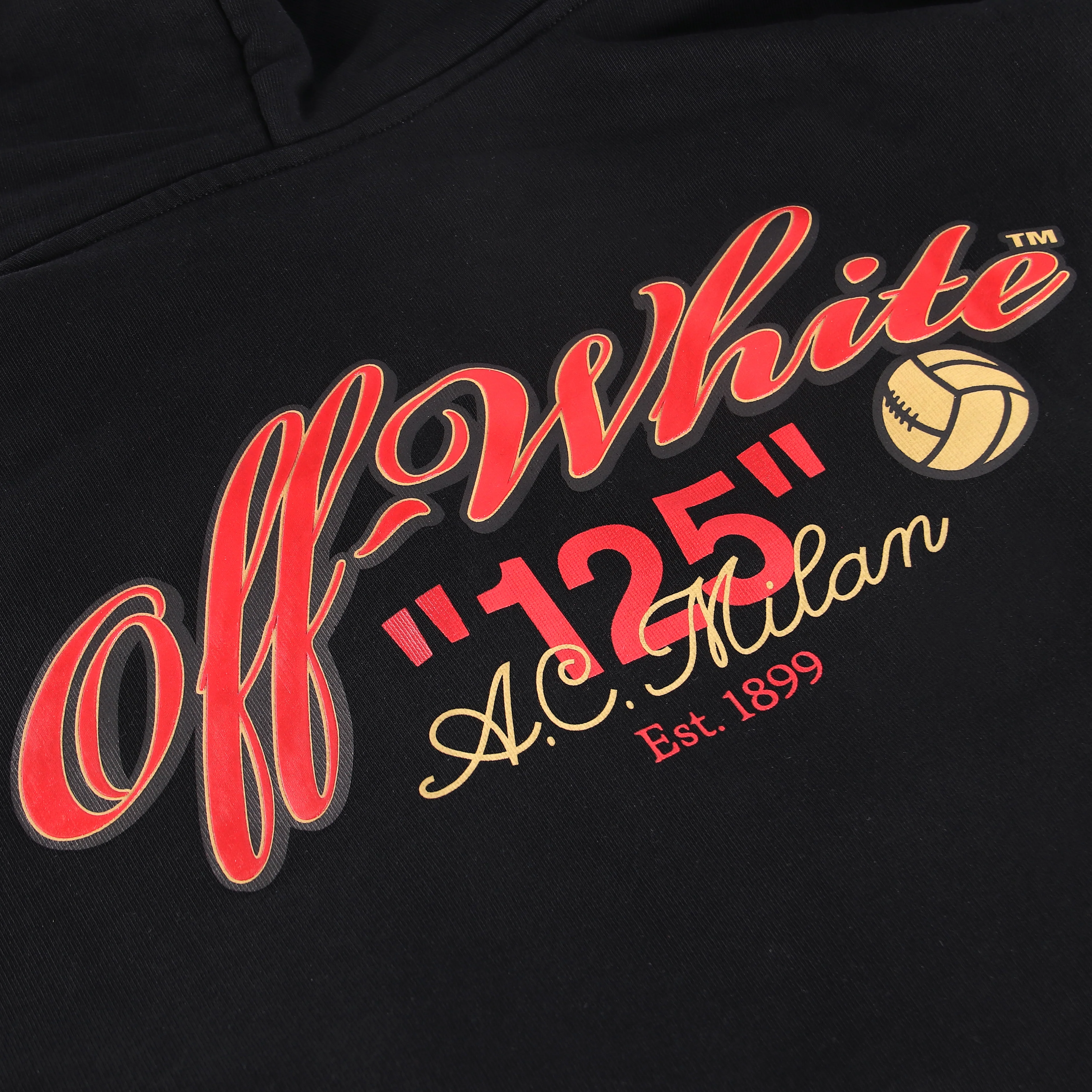 AC MILAN X OFF-WHITE - FELPA CON LOGO - Image 5