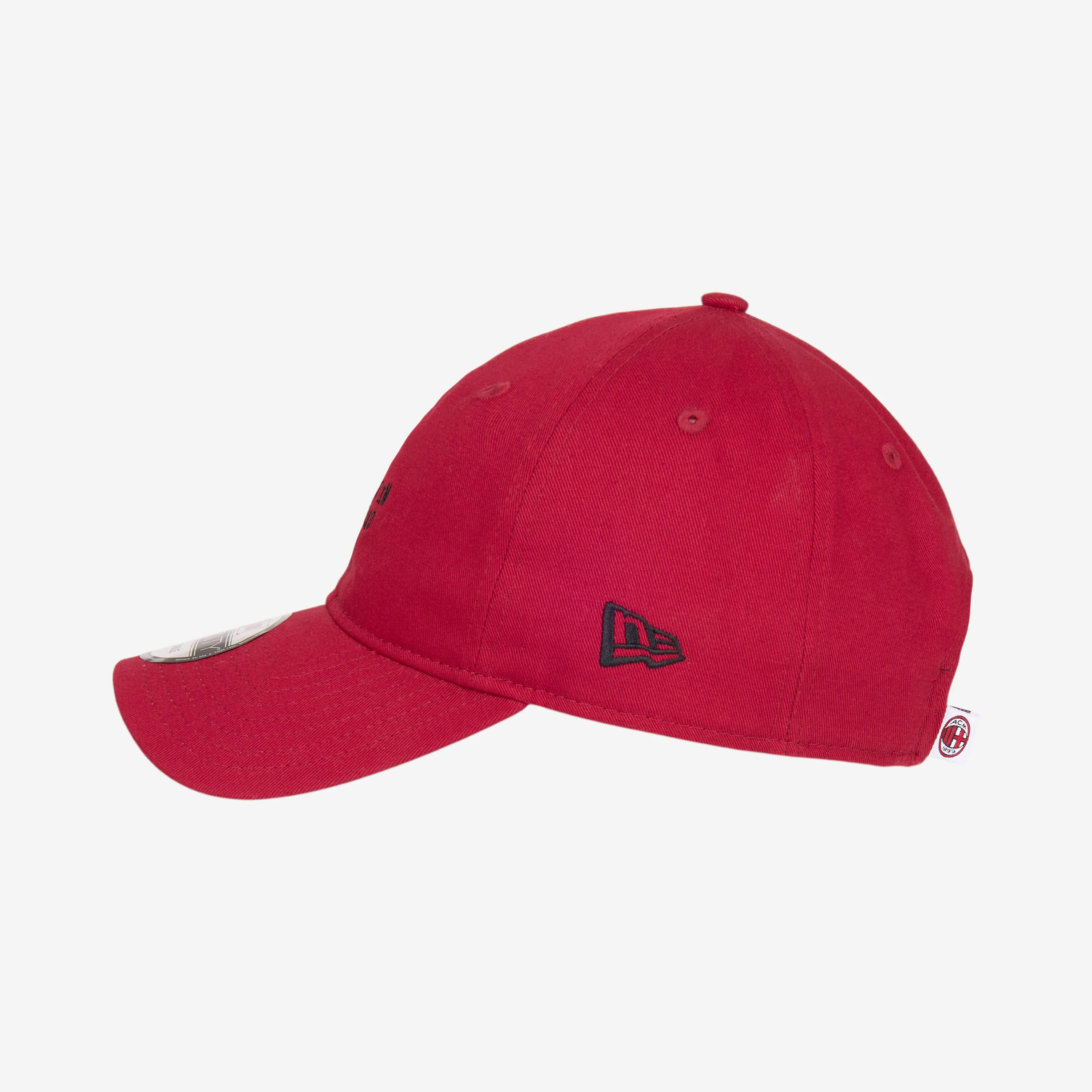 CAPPELLINO 9TWENTY® NEW ERA X AC MILAN ROSSO CON FRASE - Image 2